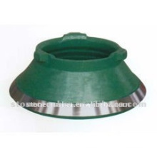 ISO9001:2008 cone crusher concave and mantle